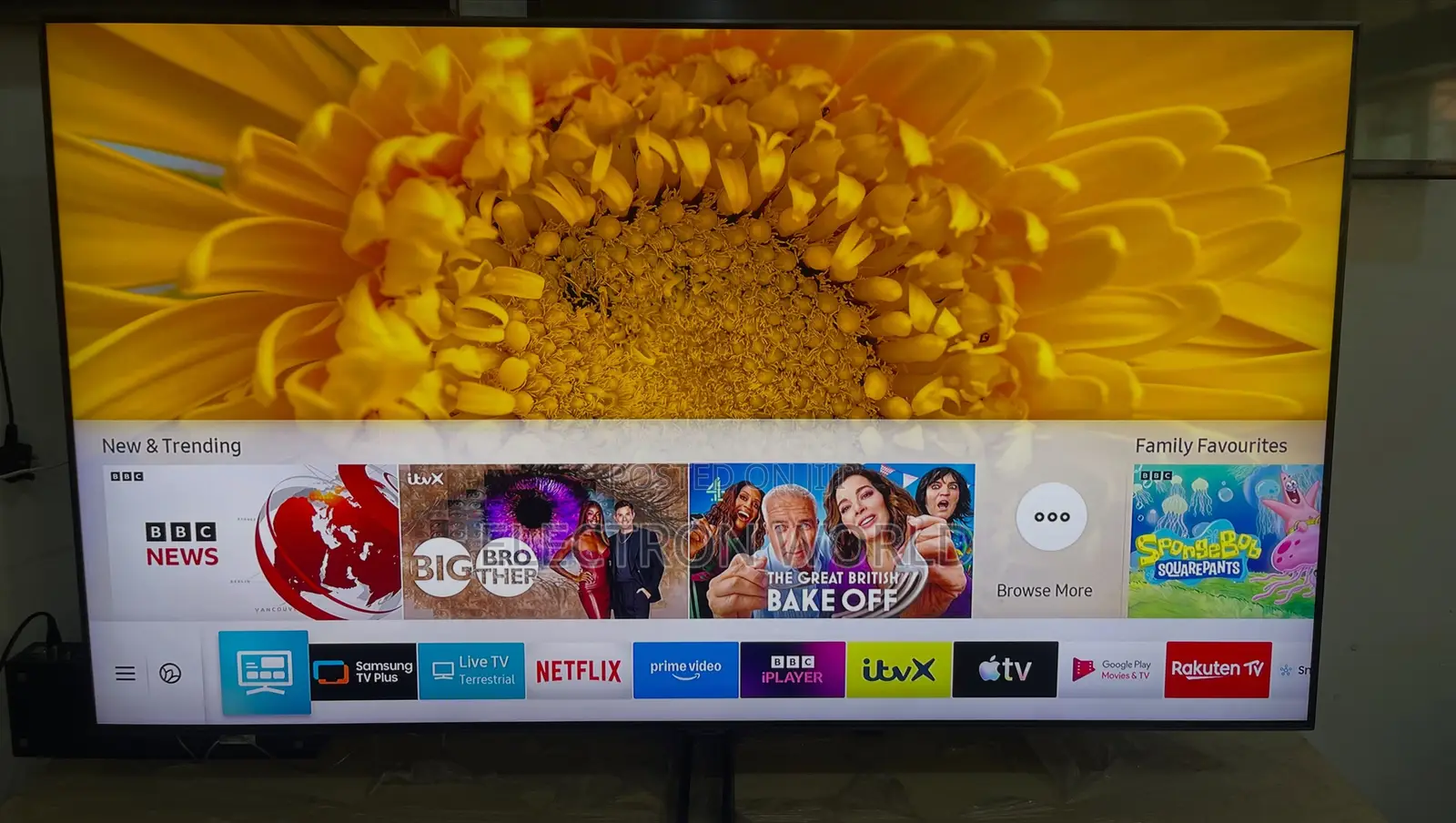 Made in Europe Premium 65 Inch Samsung Qled 4k Uhd HDR Smart TV