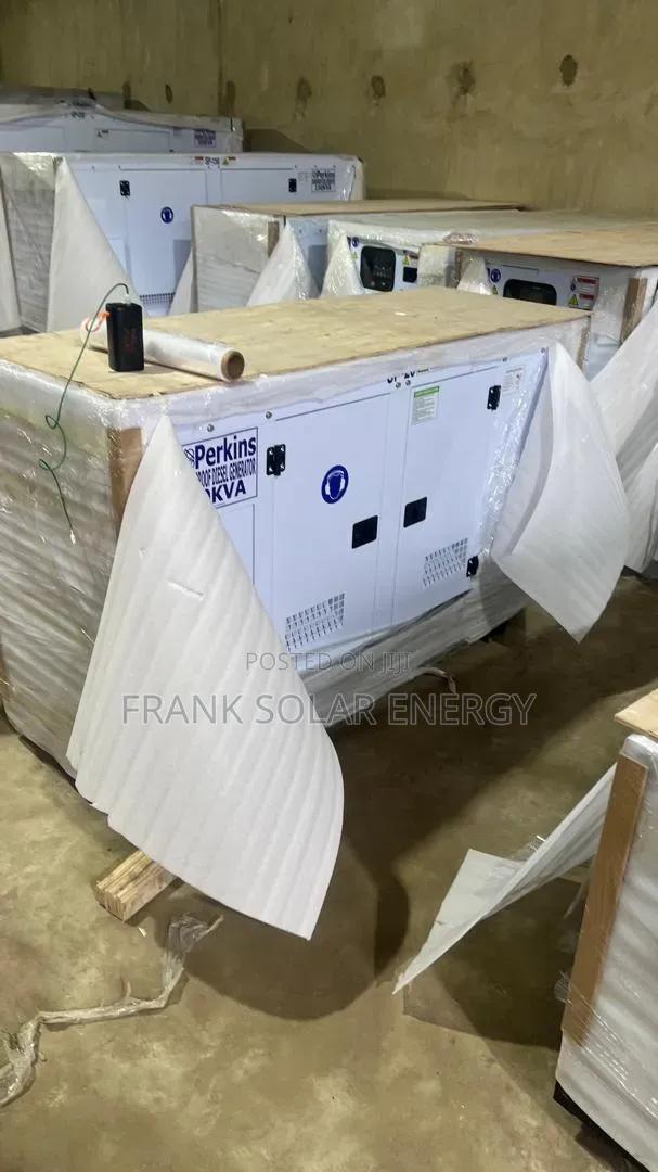 Brand New Perkins Soundproof Diesel Generator % Copper Coil