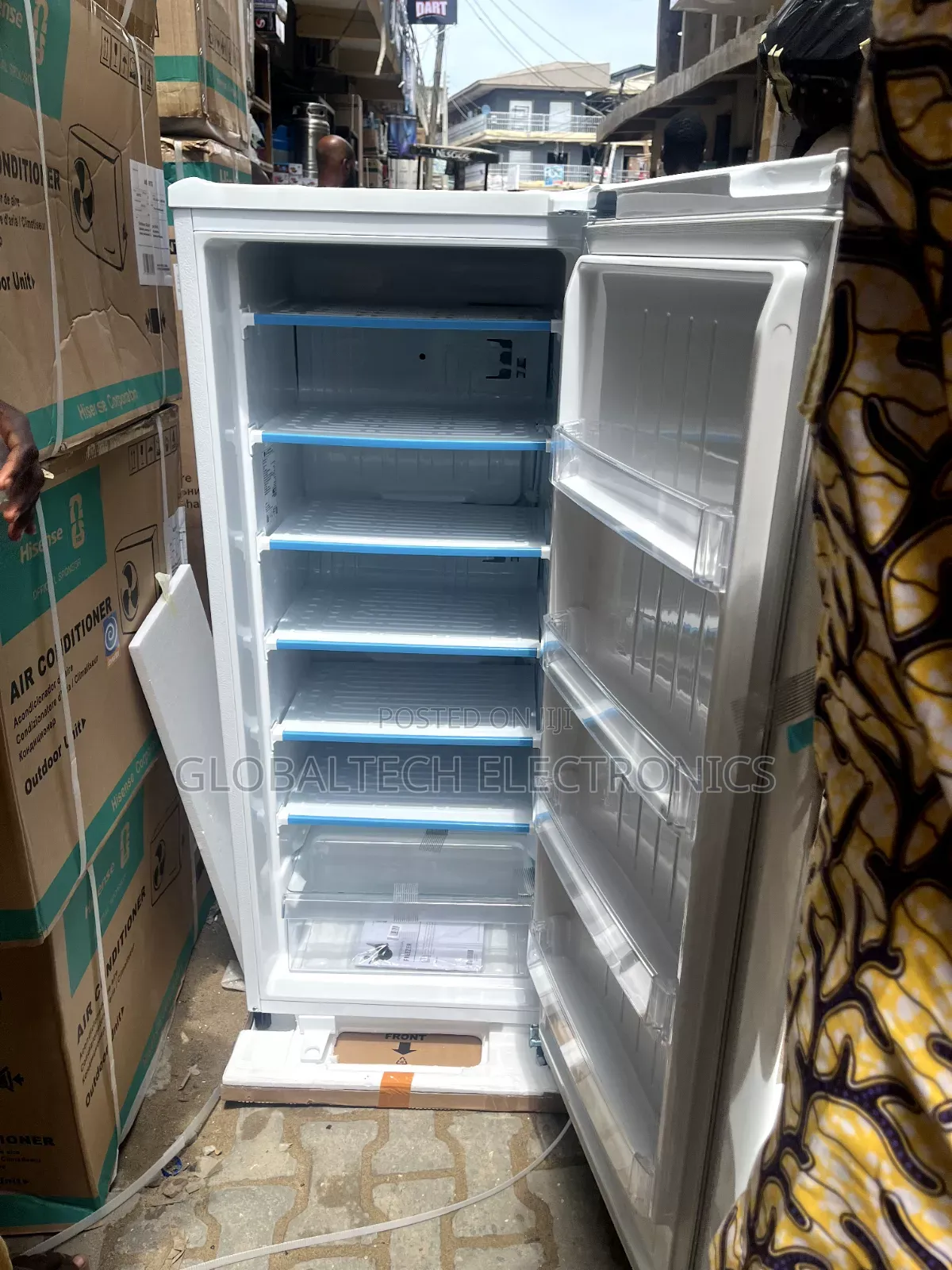 LG Standing Freezer 168L White (GN-304SQ)