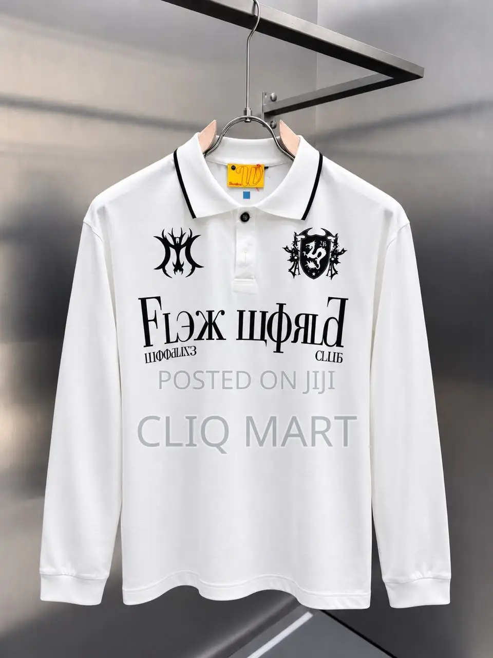 Designer Graphic Long-Sleeve Tops & Polos | Multiple Styles