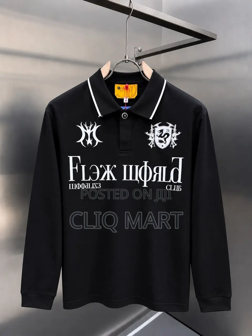 Designer Graphic Long-Sleeve Tops & Polos | Multiple Styles