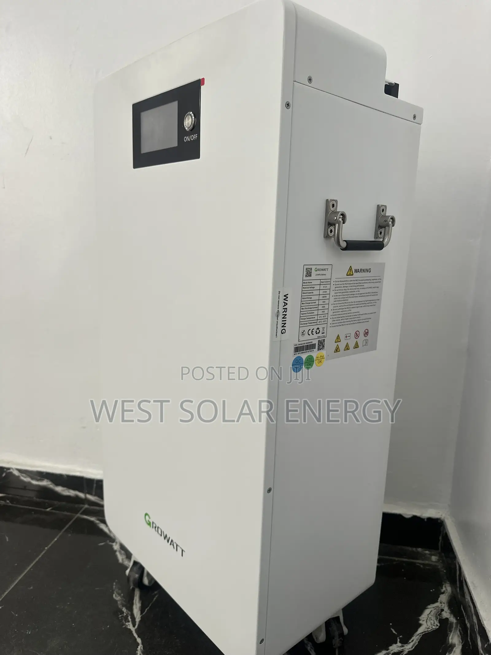 16Kwh 51.2V Growatt Lithium Ion Battery
