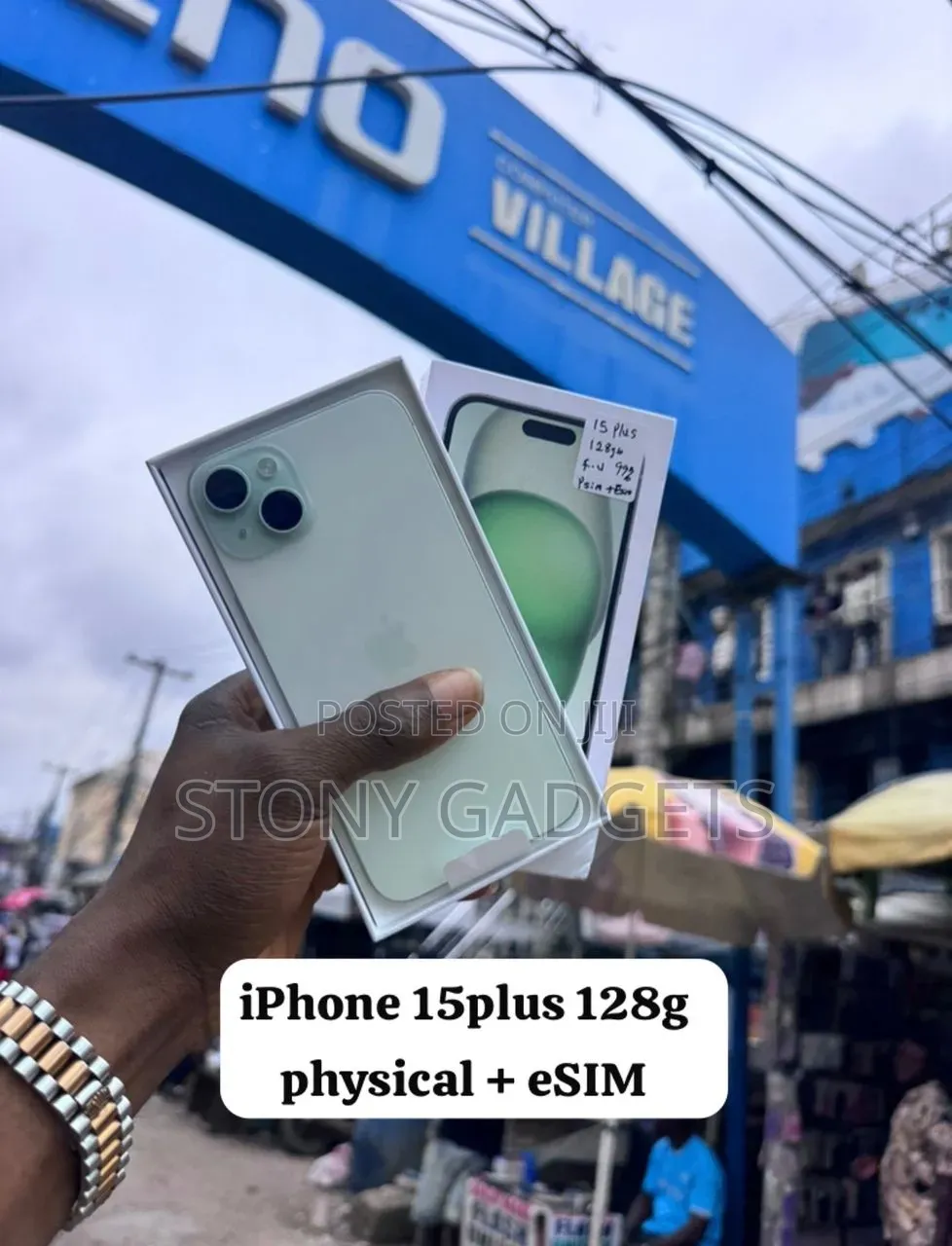 New Apple iPhone 15 Plus 128 GB Silver