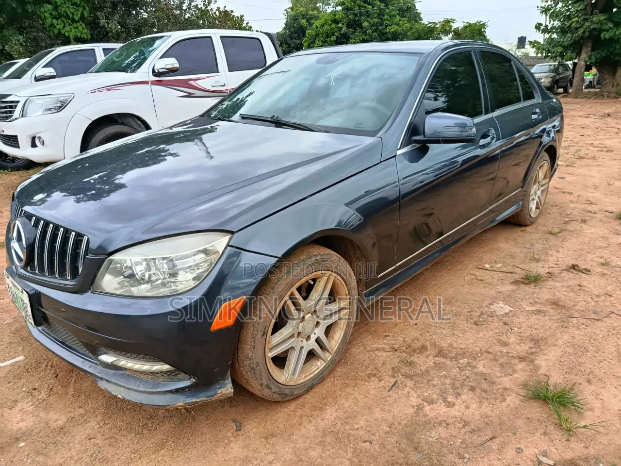 Mercedes-Benz C300 Luxury Sedan AWD (3.0L 6cyl 7A) 2008 Black