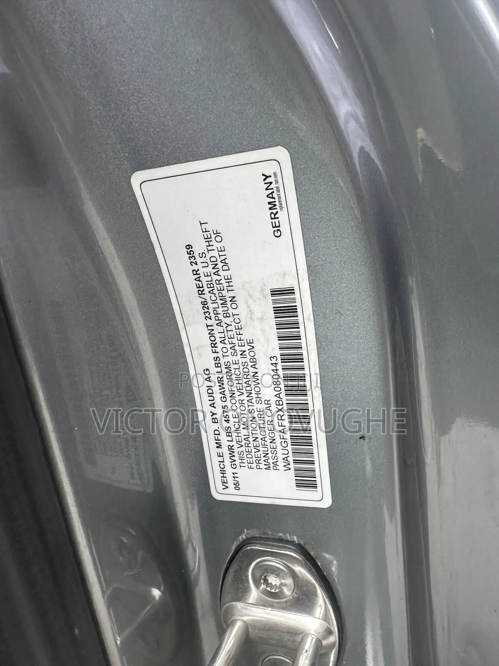Audi A5 2.0T Premium 2011 Gray