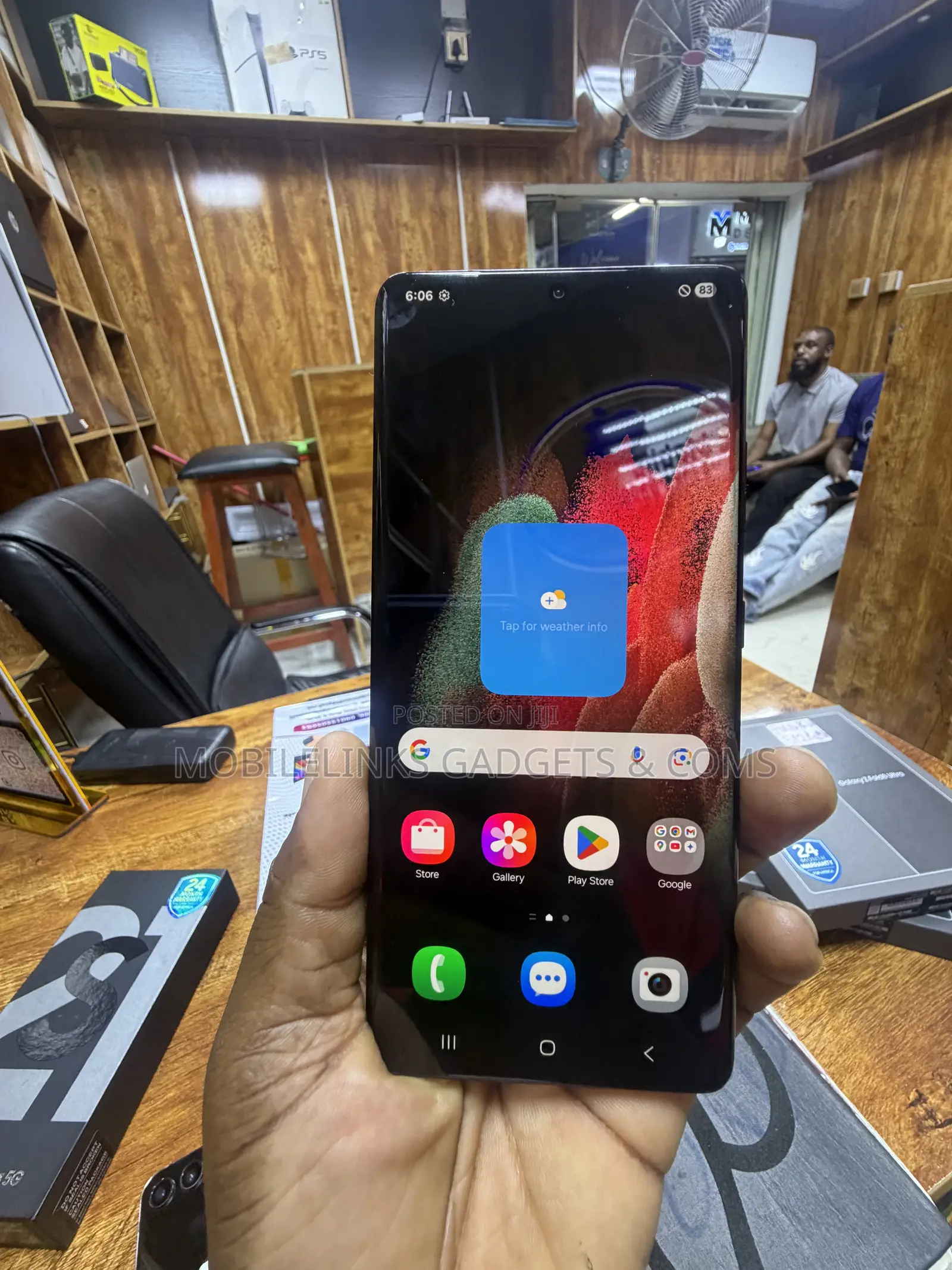 Samsung Galaxy S21 Ultra 5G 256 GB Black