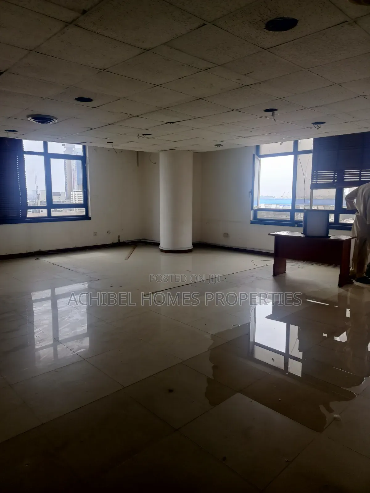 A 130 Square Meter Open Office Space in Lagos Island