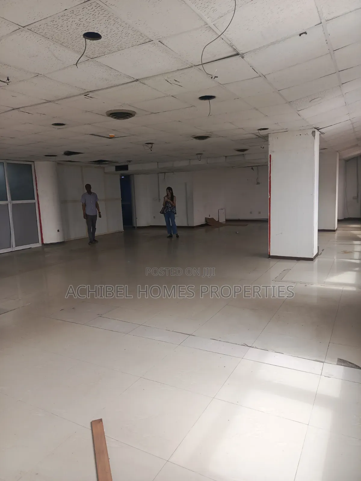 A 130 Square Meter Open Office Space in Lagos Island