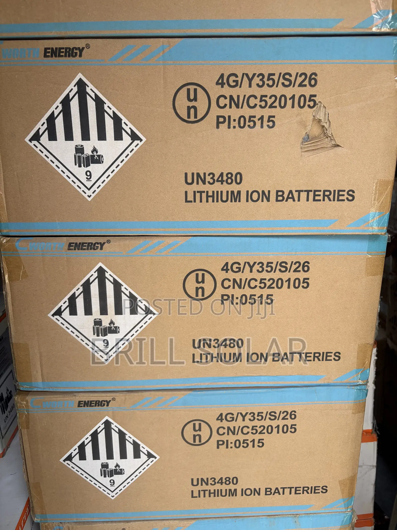 2kWh-25.6v Cworth Solar Lithium Battery