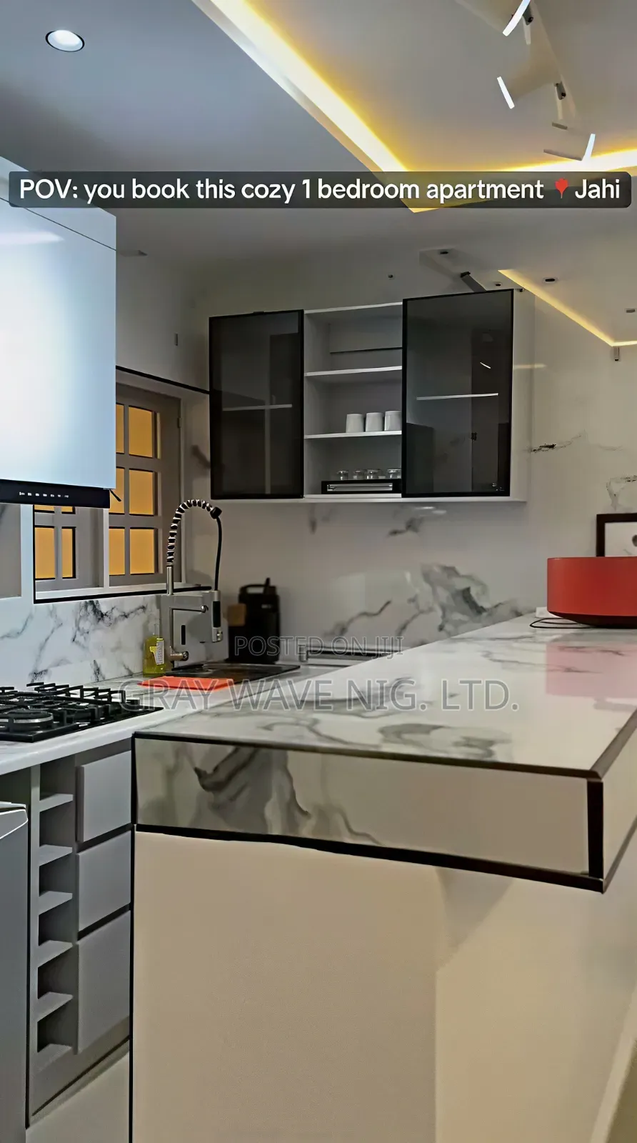 Furnished 1bdrm Apartment in Jahi for rent