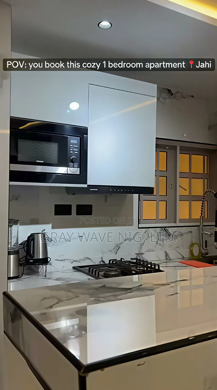 Furnished 1bdrm Apartment in Jahi for rent