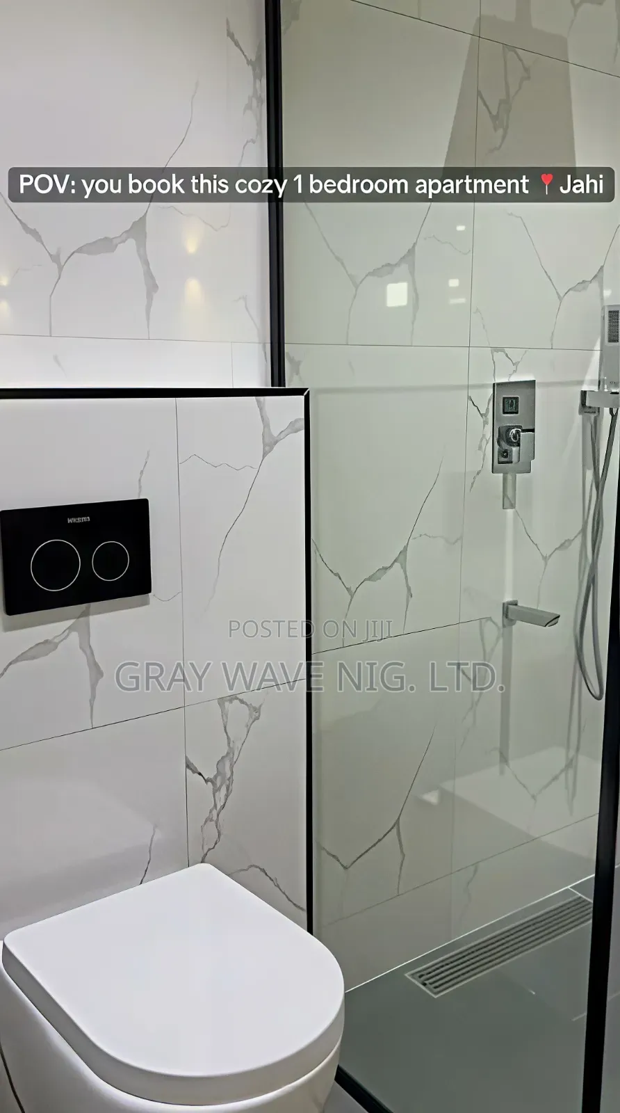 Furnished 1bdrm Apartment in Jahi for rent