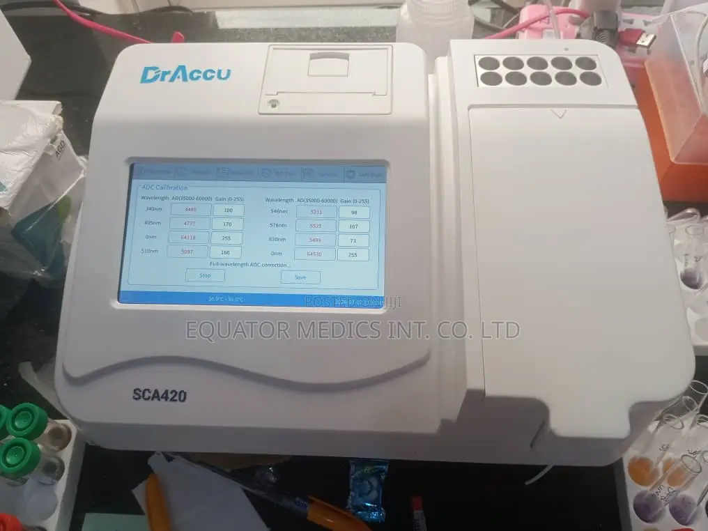 Dr Accu SCA420 Semi-Auto Chemistry Analyzer