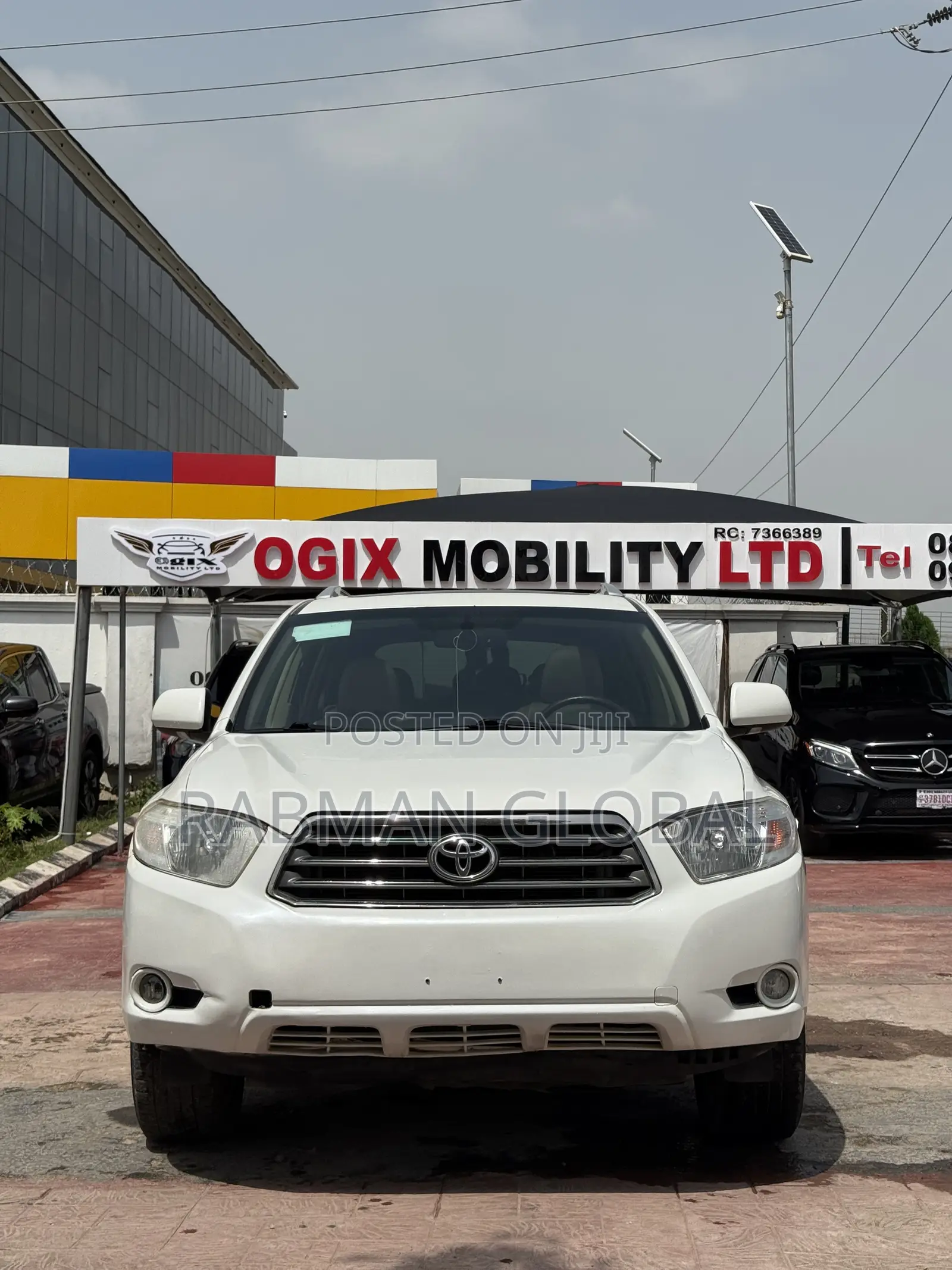 Toyota Highlander Limited 4x4 2008 White