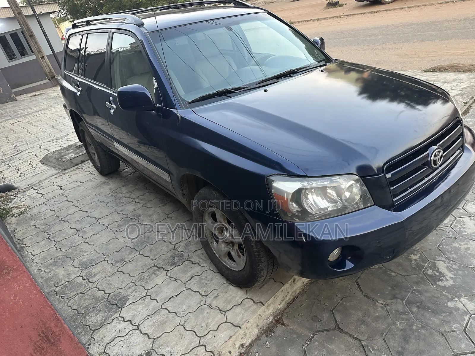 Toyota Highlander 4x4 2005 Blue