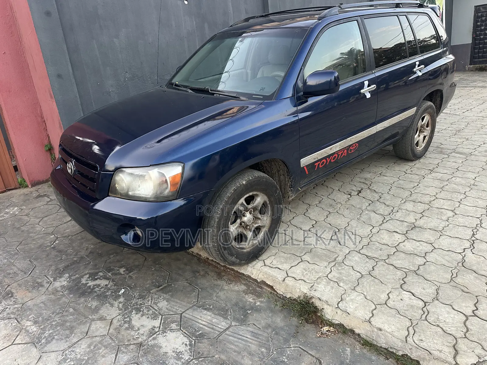 Toyota Highlander 4x4 2005 Blue