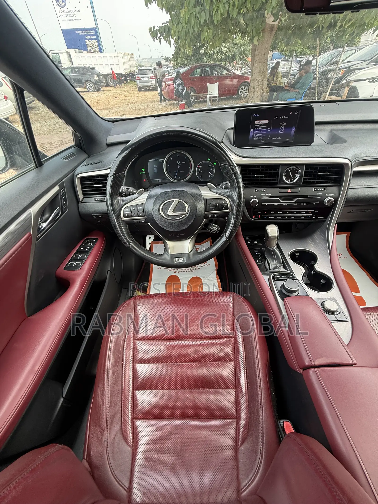 Lexus RX 350 F Sport AWD 2017 Gray