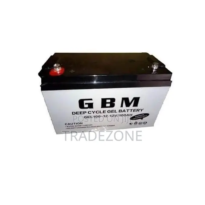 GBM 12v100ah Deep Cycle Solar Battery