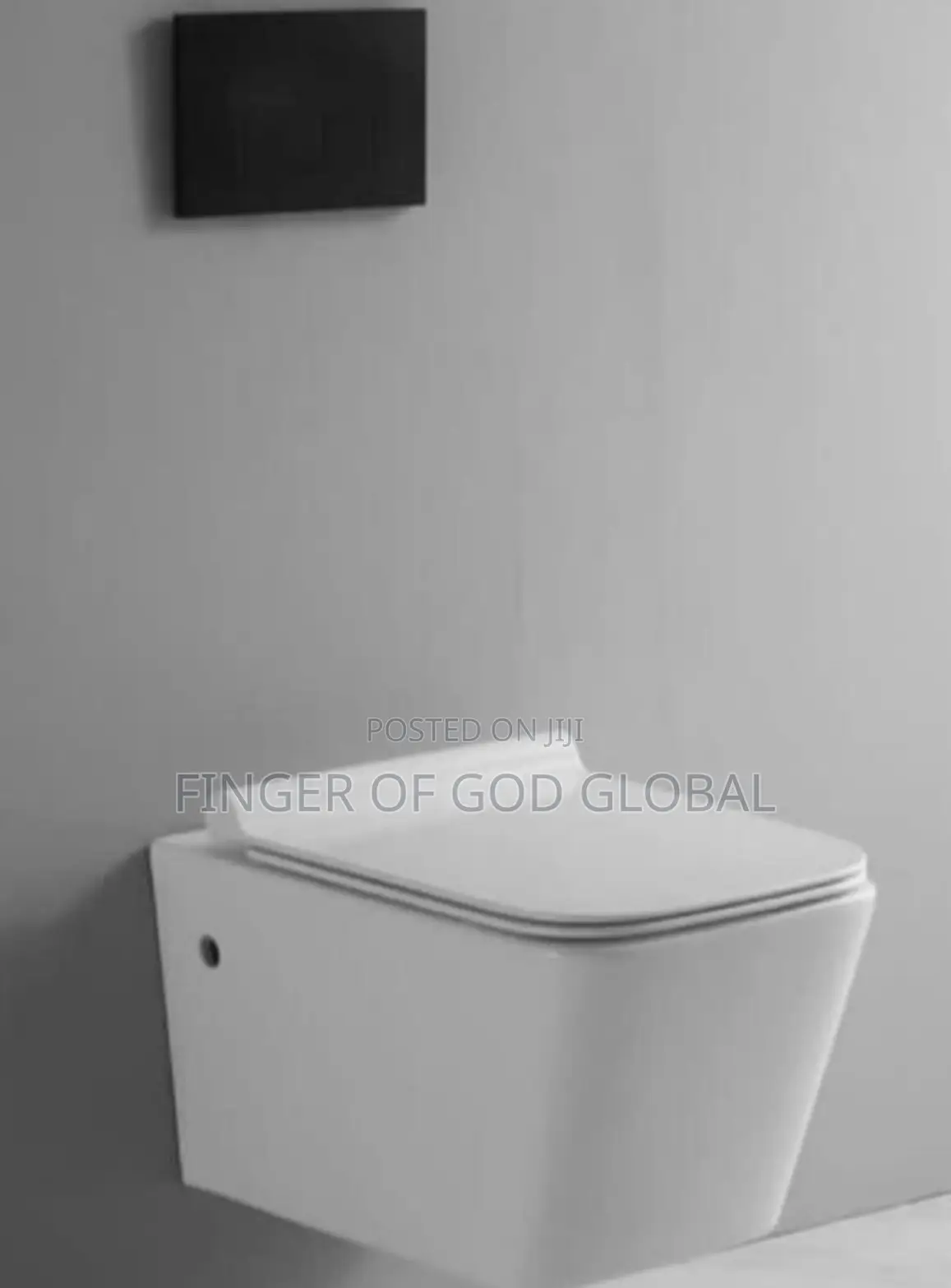 Modern One-Piece Wall Hung Toilet Suite