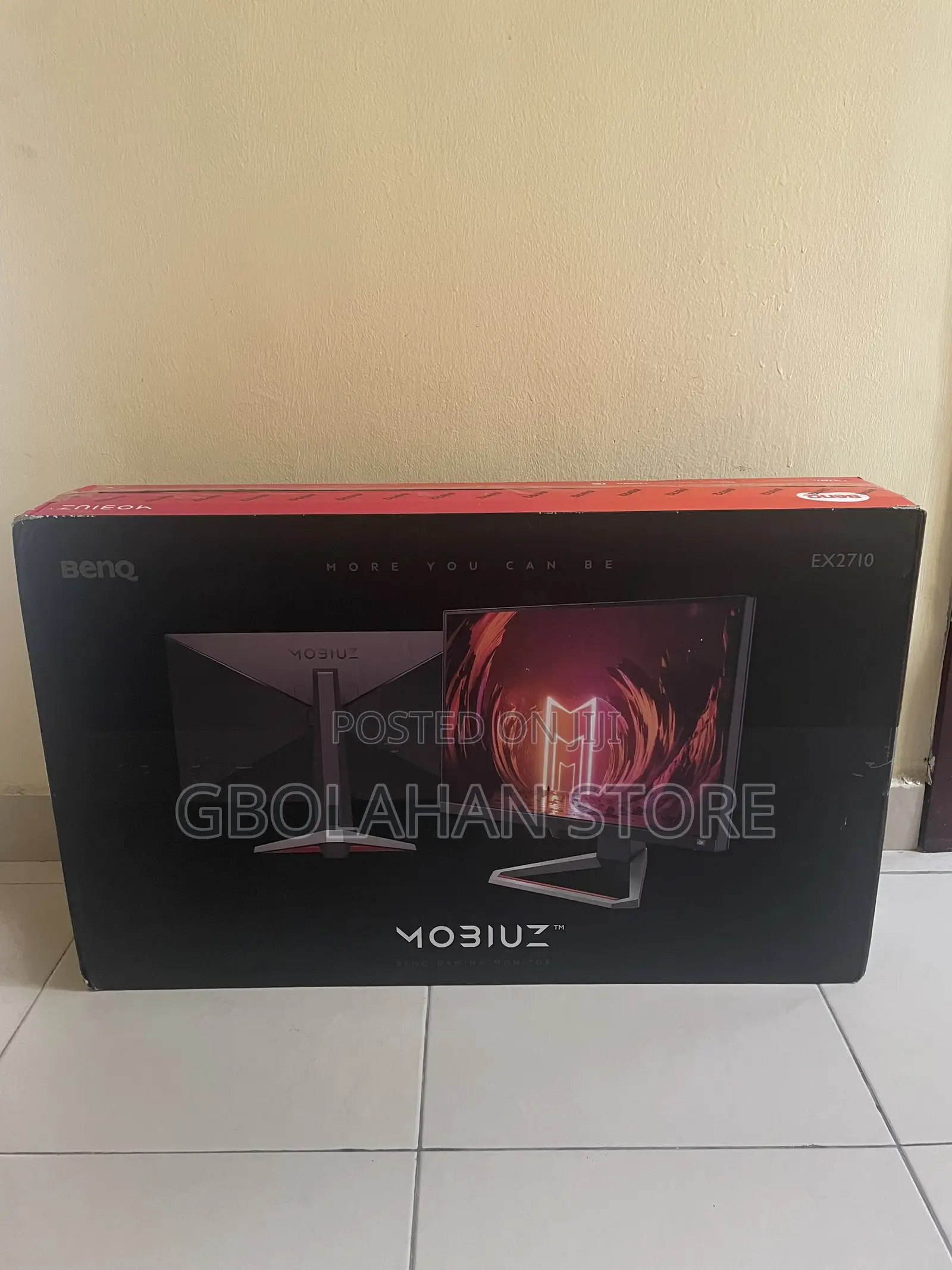 BenQ MOBIUZ EX2710 27 Inch 144Hz IPS Gaming Monitor | HDRi | 1080P