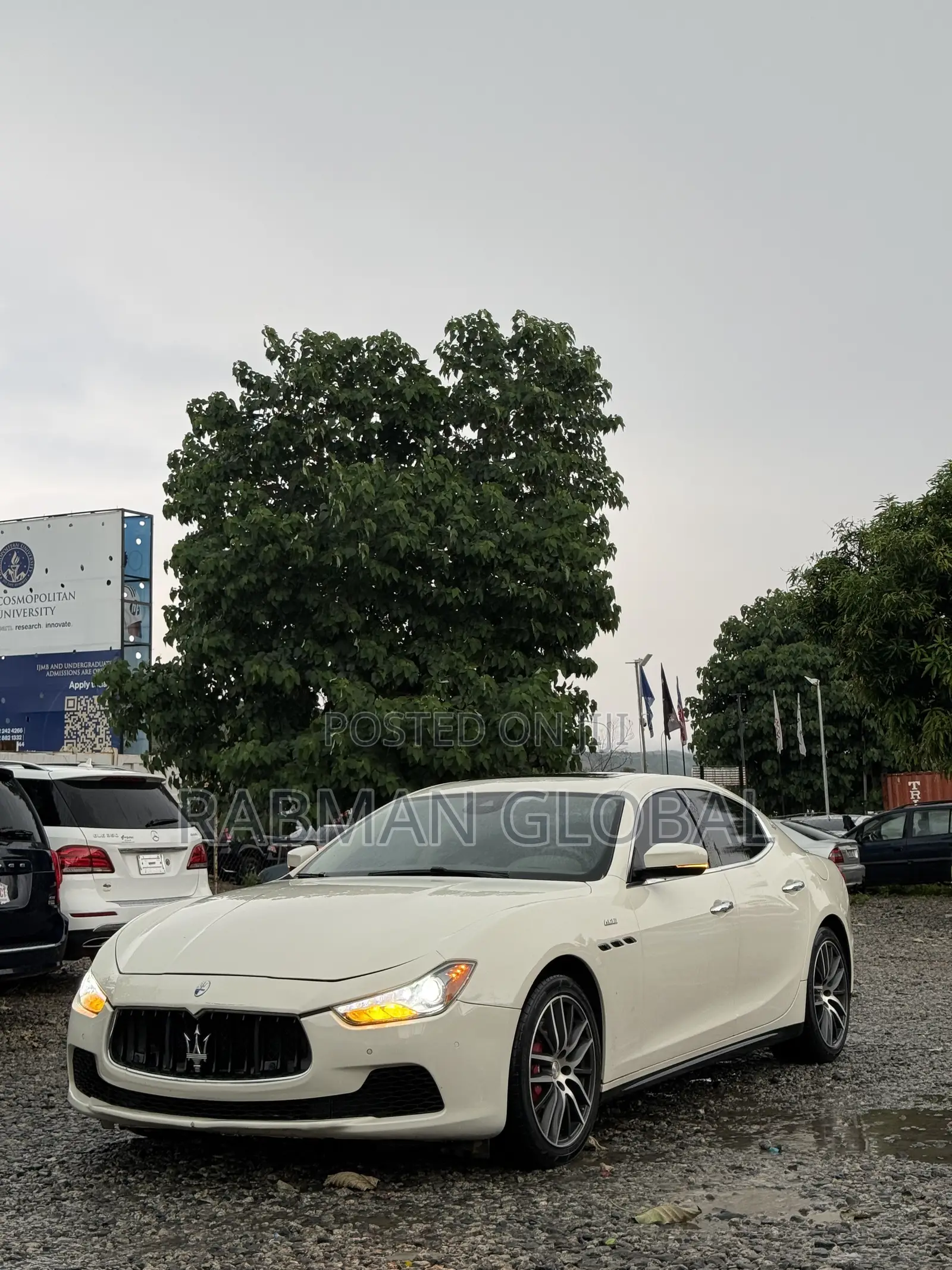 Maserati Ghibli S RWD 2017 White