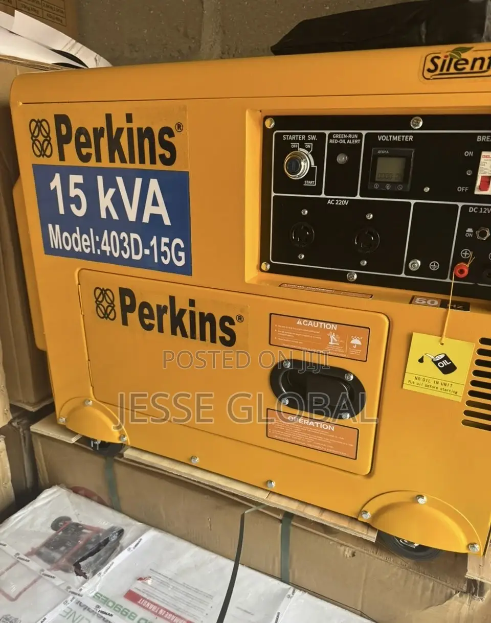 Perkins 15KVA Silent Diesel Generator – Model 403d-15g