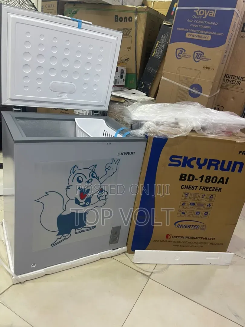 Skyrun 180L Chest Freezer With Inverter Technology