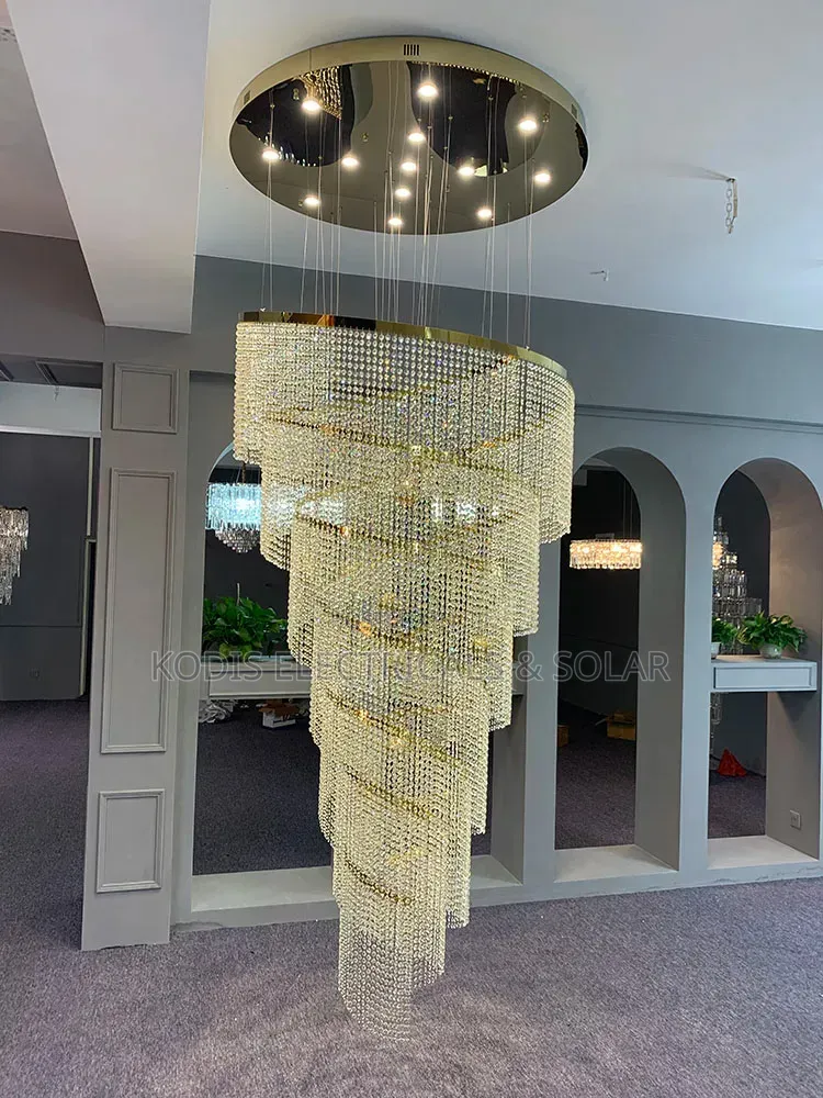 Staircase/Open Parlour Chandelier Lightings.