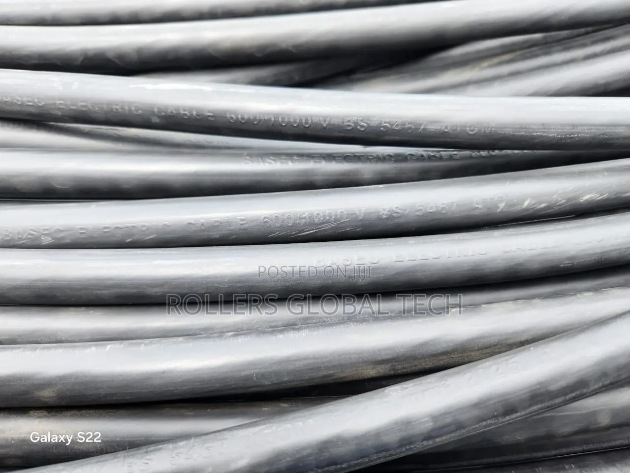 6mm 5core Premium Quality Electric Armoured Cable