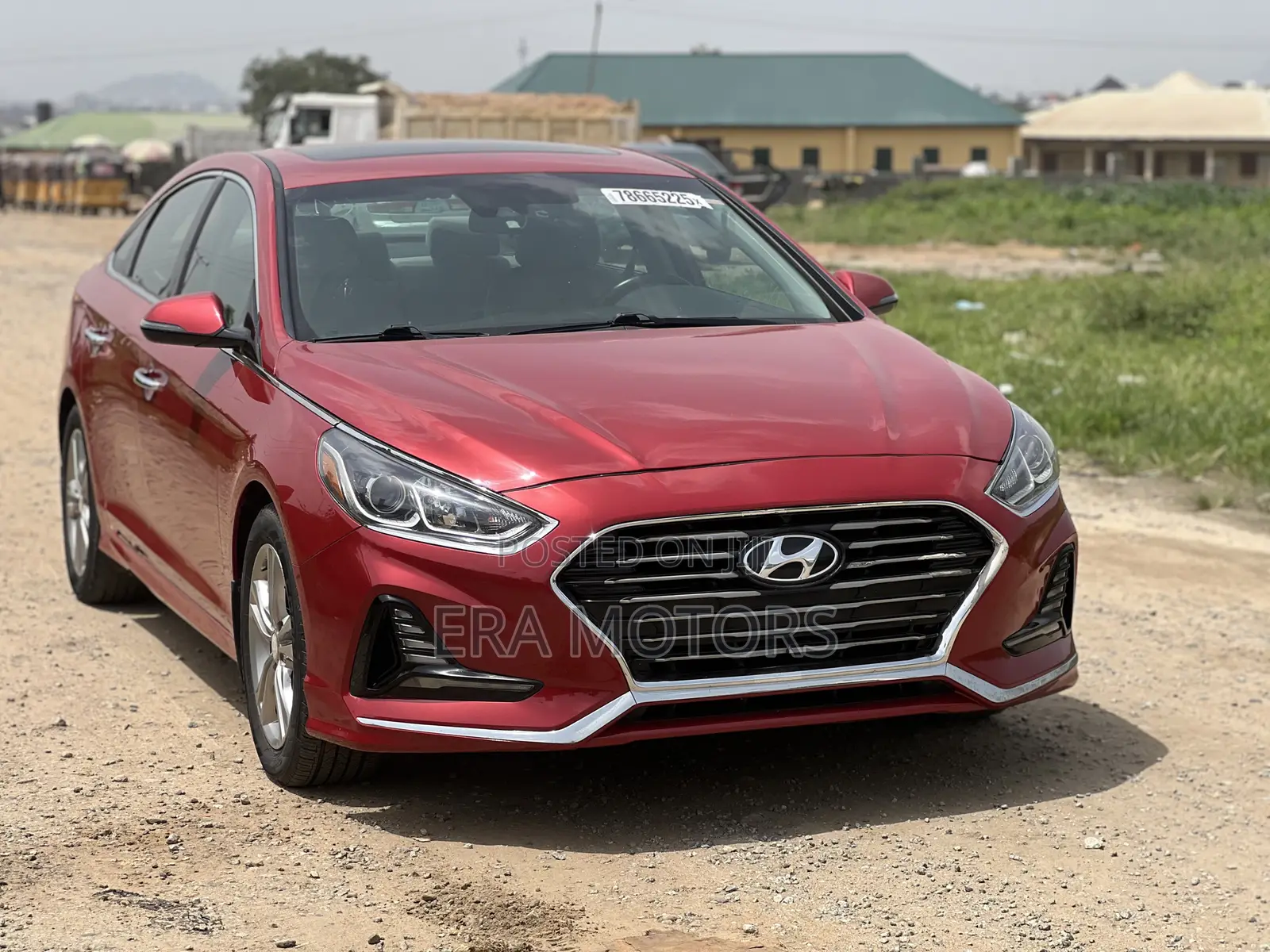 Hyundai Sonata Limited 2018 Red