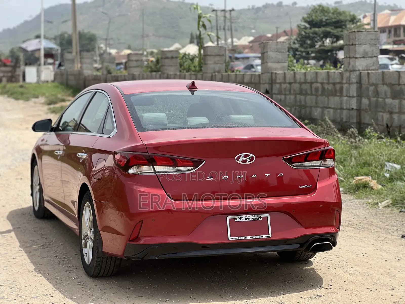 Hyundai Sonata Limited 2018 Red