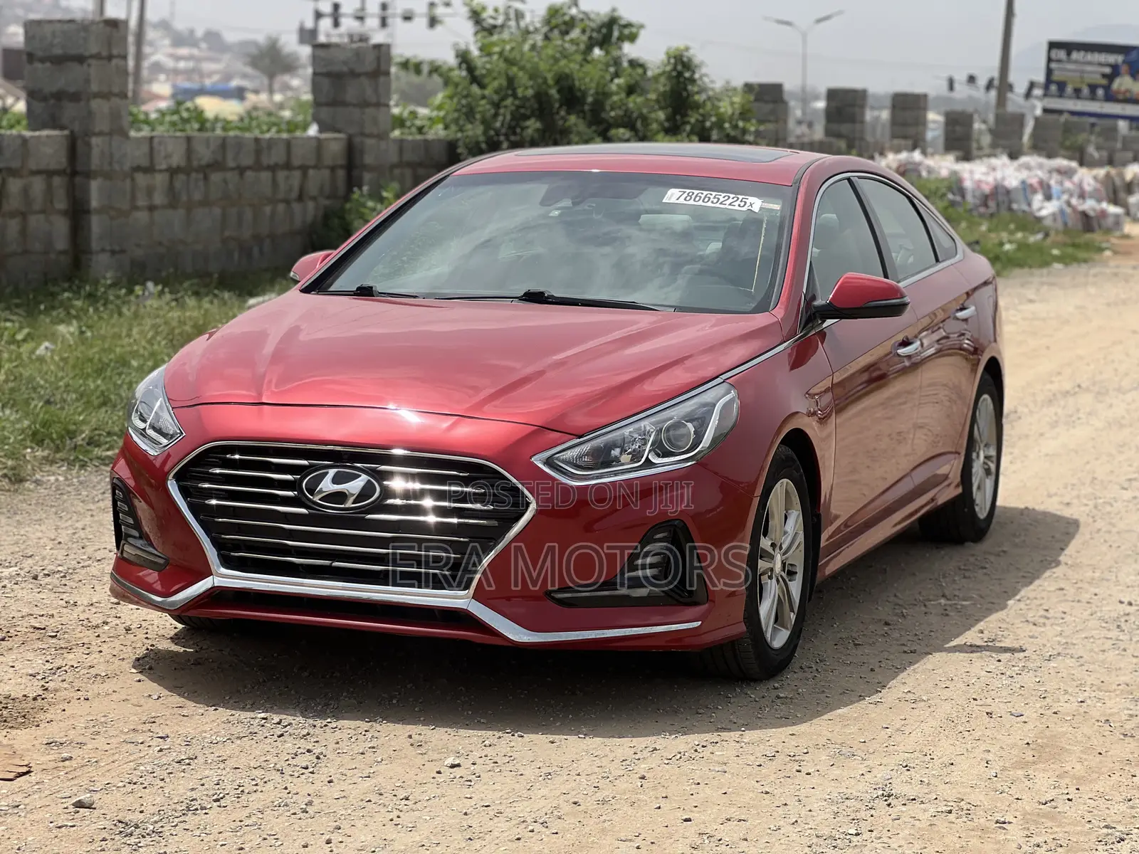 Hyundai Sonata Limited 2018 Red