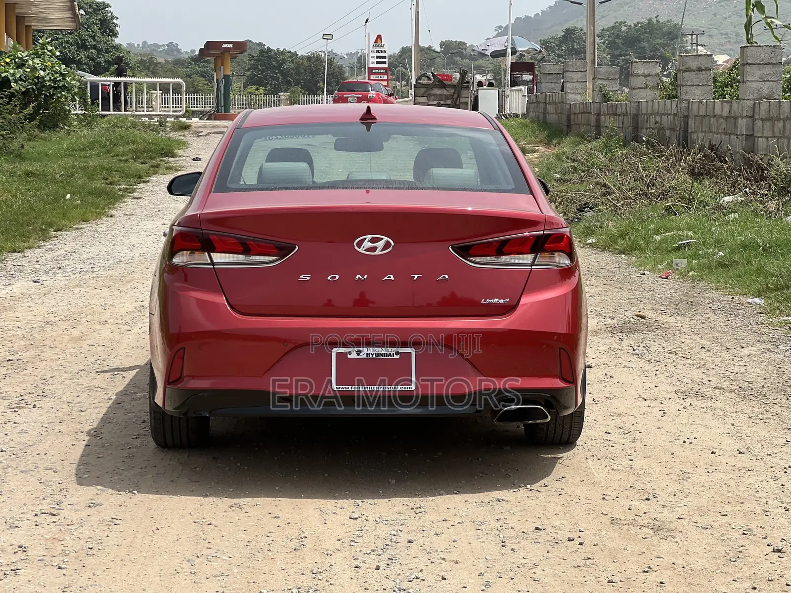 Hyundai Sonata Limited 2018 Red