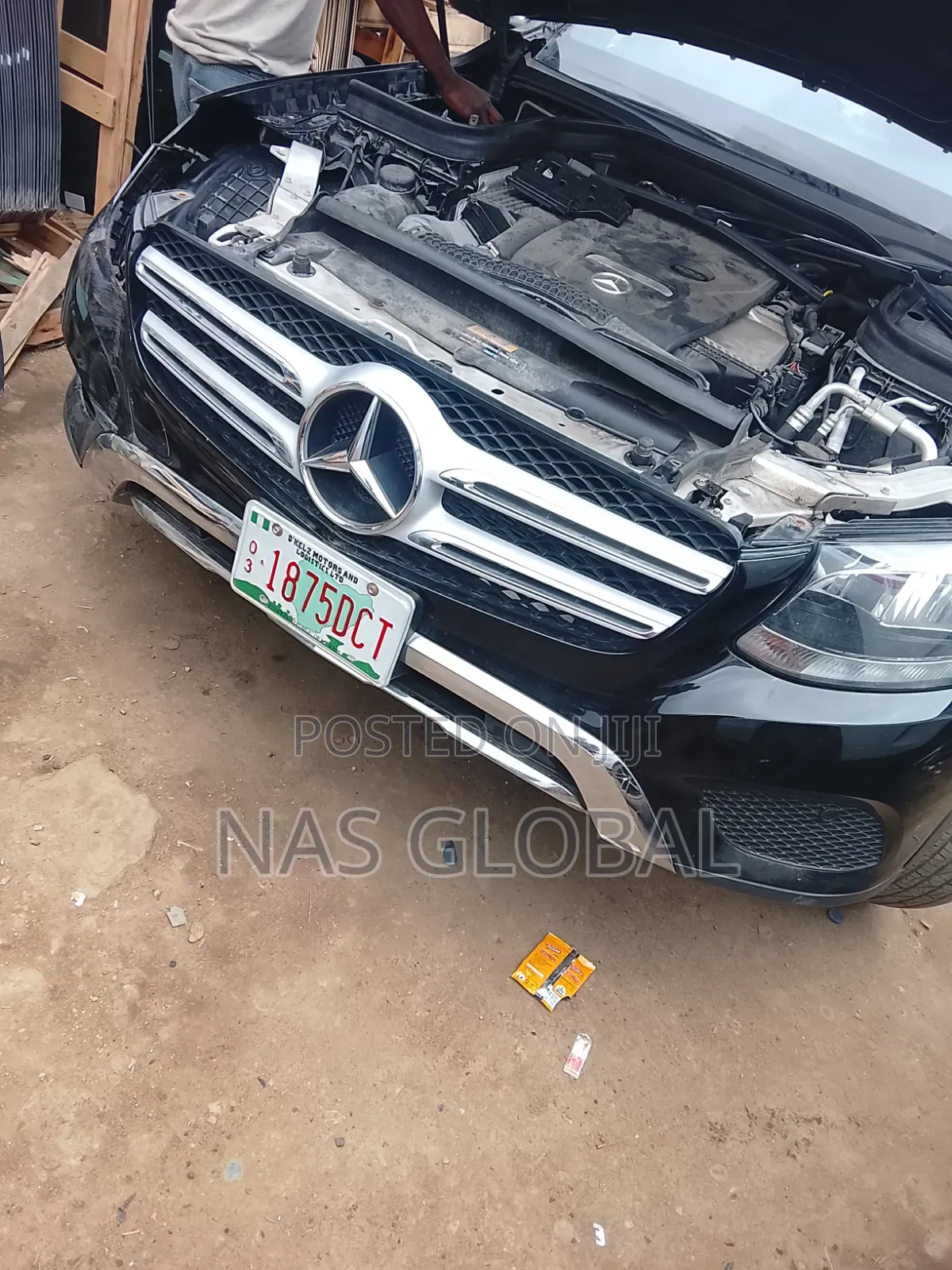 Front Bumper Chrome Mercedes Benz