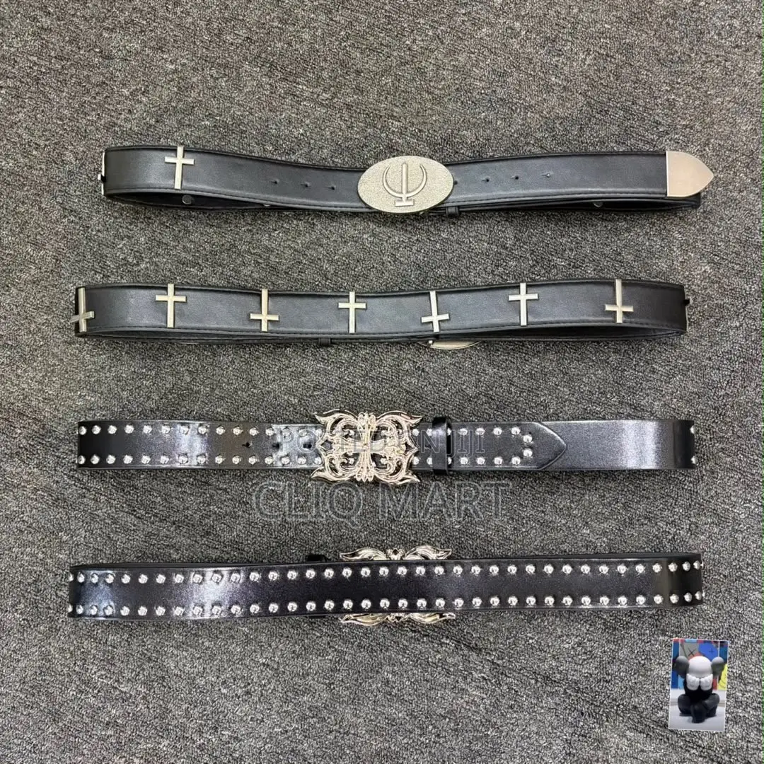 Designer Gothic & Studded Leather Belts | Multiple Styles