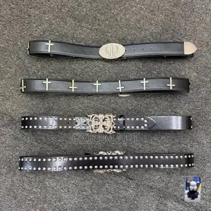 Designer Gothic & Studded Leather Belts | Multiple Styles