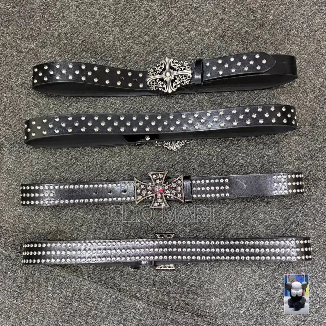 Designer Gothic & Studded Leather Belts | Multiple Styles
