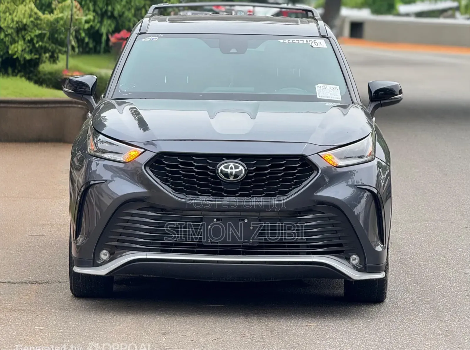 Toyota Highlander XSE 2022 Gray