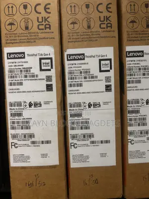 New Laptop Lenovo ThinkPad T14 G4 16GB Intel Core i5 SSD 512GB