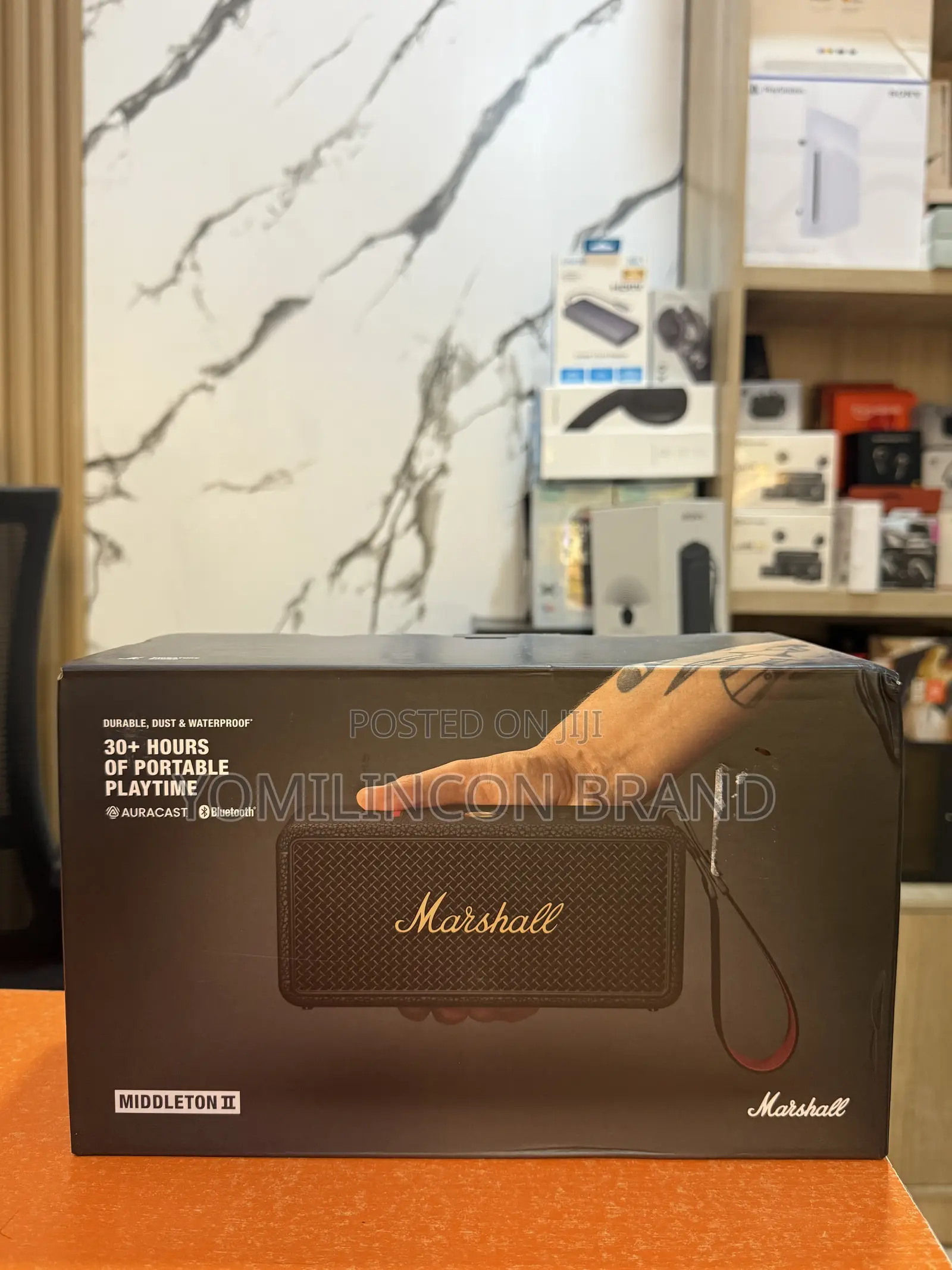 Marshall Middleton II Portable Bluetooth Waterproof Speaker