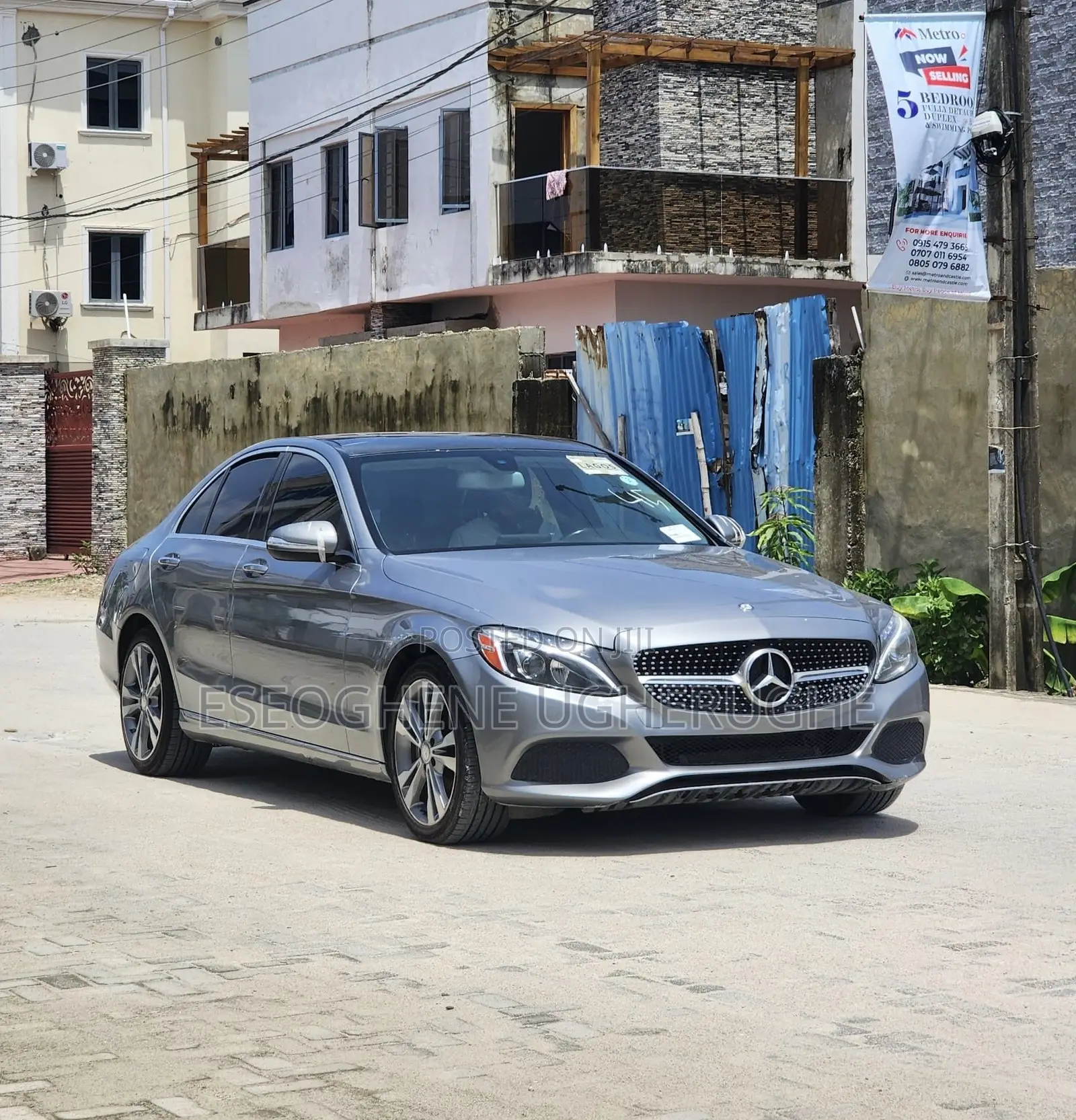 Mercedes-Benz C300 2015 Gray