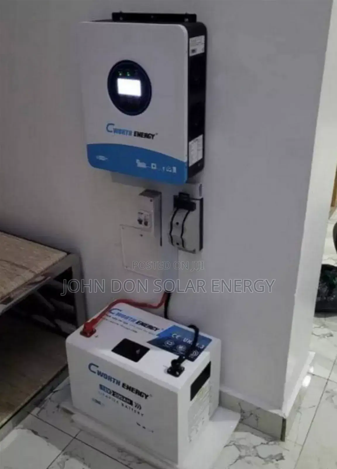 Original 1.8Kva 12V CWORTH Inverter Lithium Battery