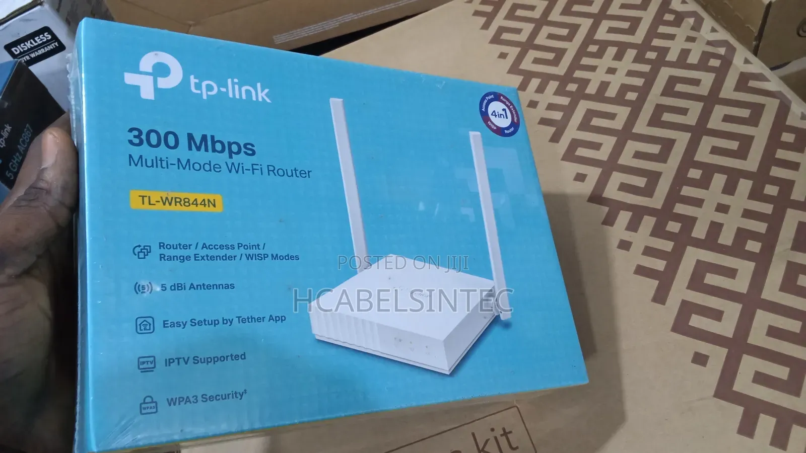 TP-Link 300mbps Multi-Mode Wi-Fi Router TL-WR844N