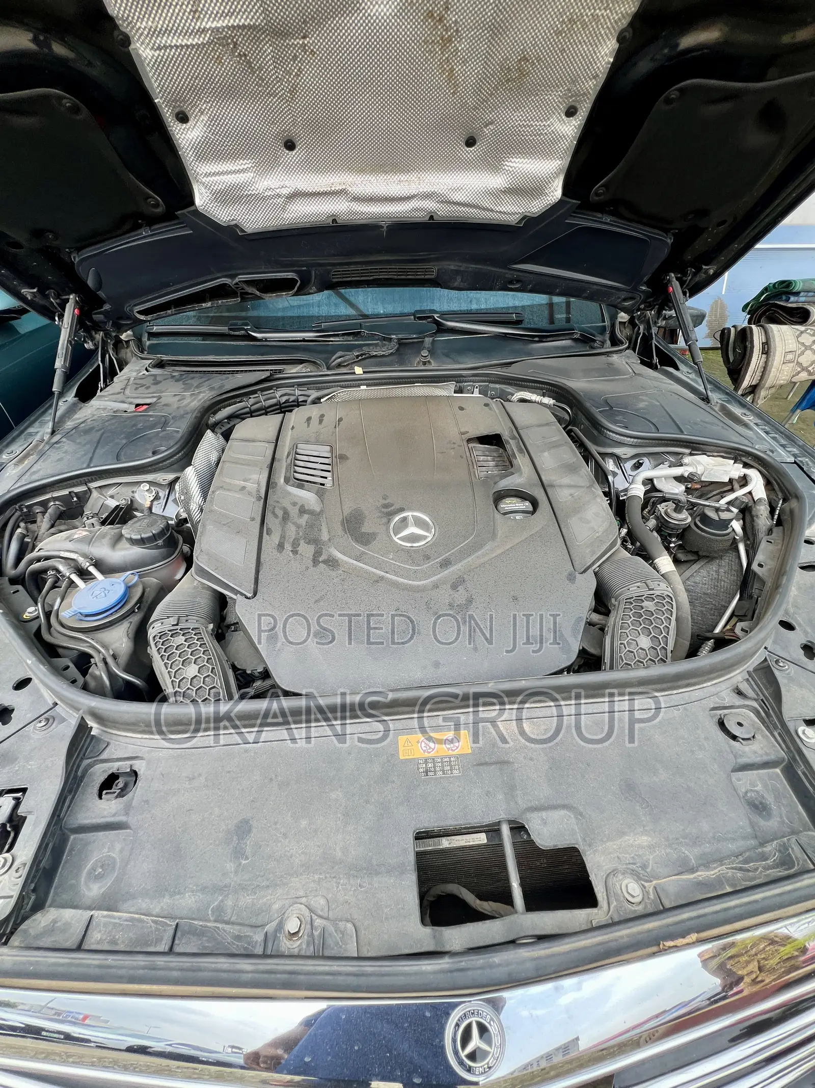 Mercedes-Benz S-Class S 560 4MATIC (C217) 2018 Black