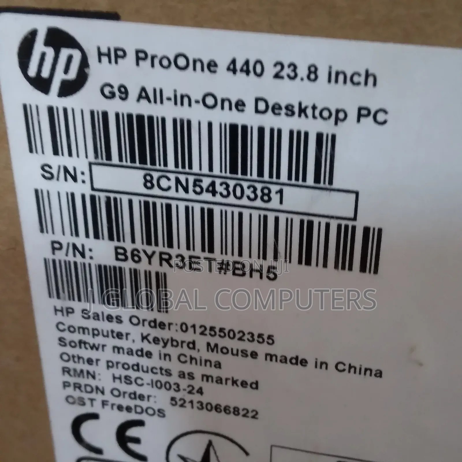 New Desktop Computer HP 8GB Intel Core i5 SSD 512GB