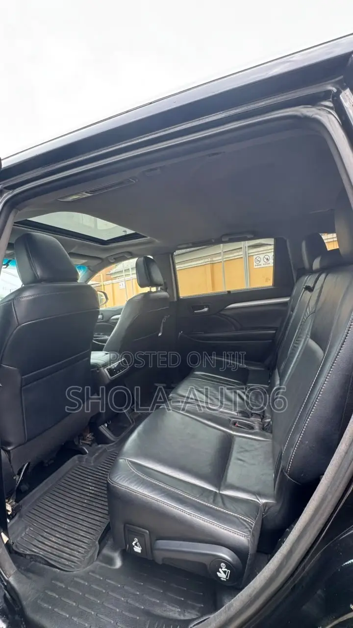 Toyota Highlander Limited 4x4 V6 (3.5L 6cyl 8A) 2017 Black
