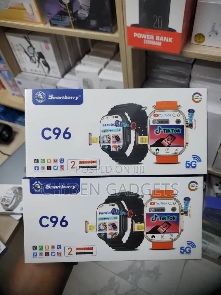 Smartberry C96 Ultra Smart Watch With Sim Card 5g 6gb Ram 64gb
