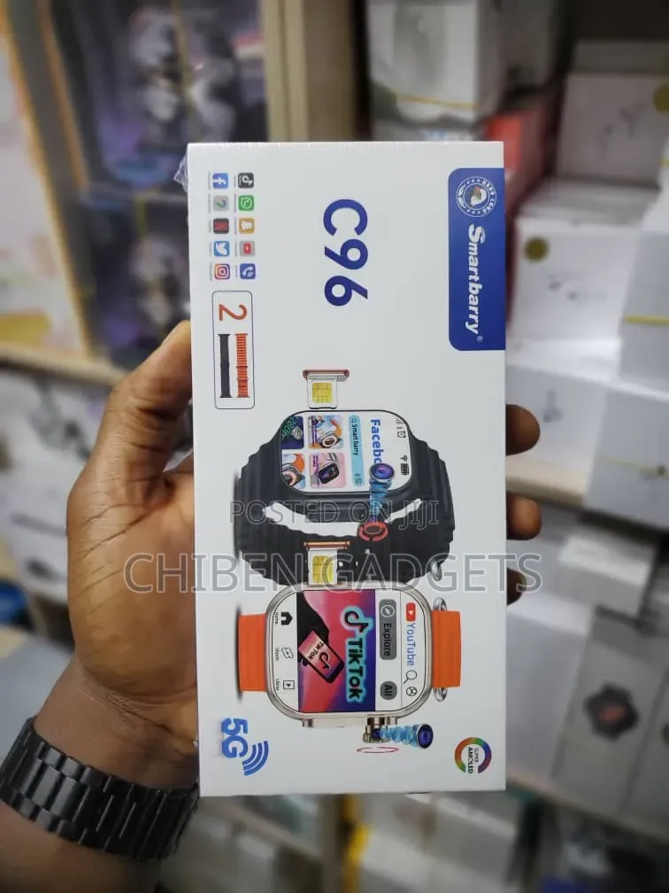 Smartberry C96 Ultra Smart Watch With Sim Card 5g 6gb Ram 64gb