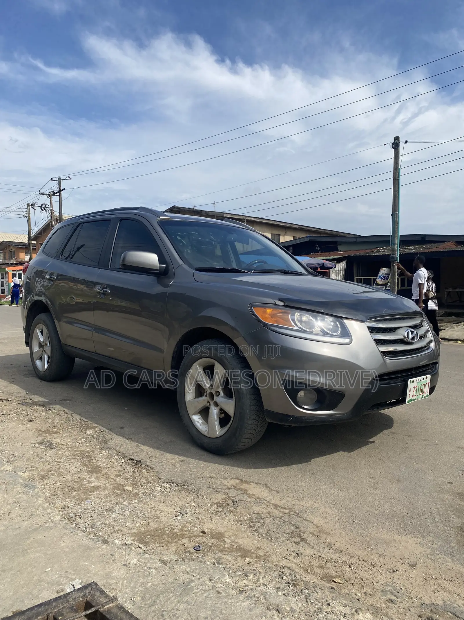 Hyundai Santa Fe 2012 Gray