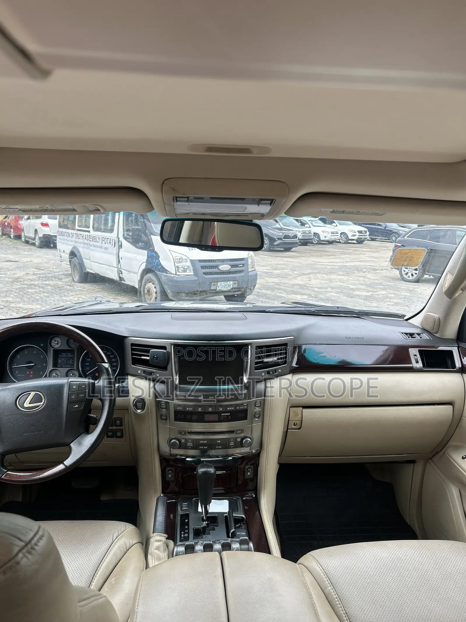 Lexus LX 570 2009 Black
